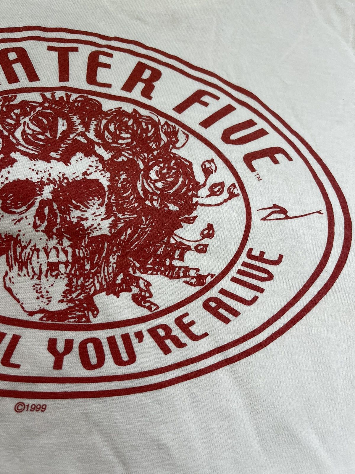 Band Tees × Designer × Vintage RARE VINTAGE GRATEFUL DEAD 1999 x CHEATER FIVE BAND TEES Size US L / EU 52-54 / 3 - 5 Thumbnail