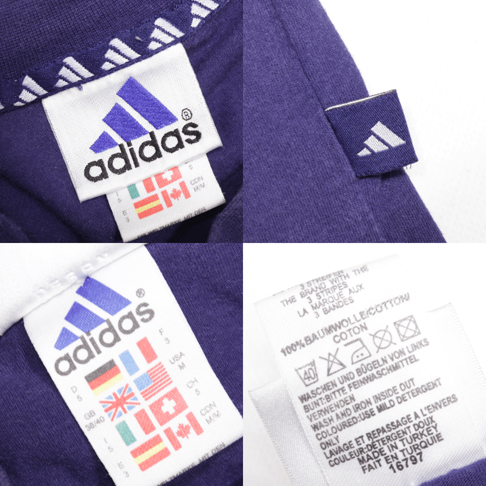 Adidas 90S Big Logo T-Shirt Size US M / EU 48-50 / 2 - 9 Thumbnail
