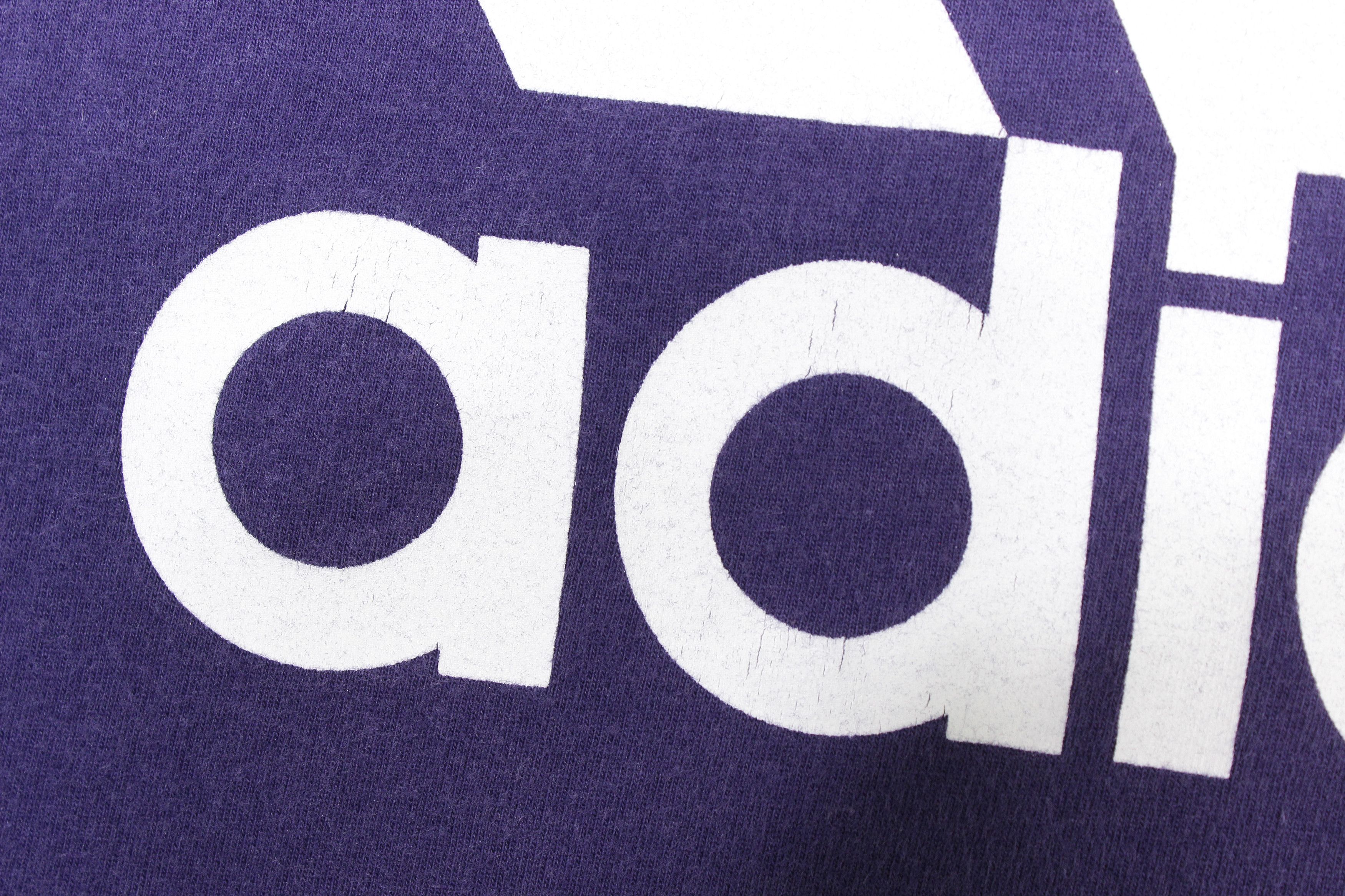 Adidas 90S Big Logo T-Shirt Size US M / EU 48-50 / 2 - 8 Thumbnail