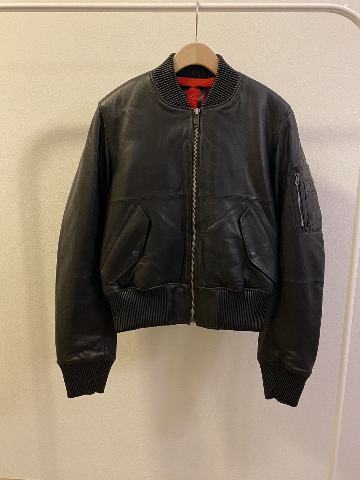 Vlone Vlone Sheep Skin Bomber Jacket Size Medium RARE Size US M / EU 48-50 / 2 - 6 Thumbnail
