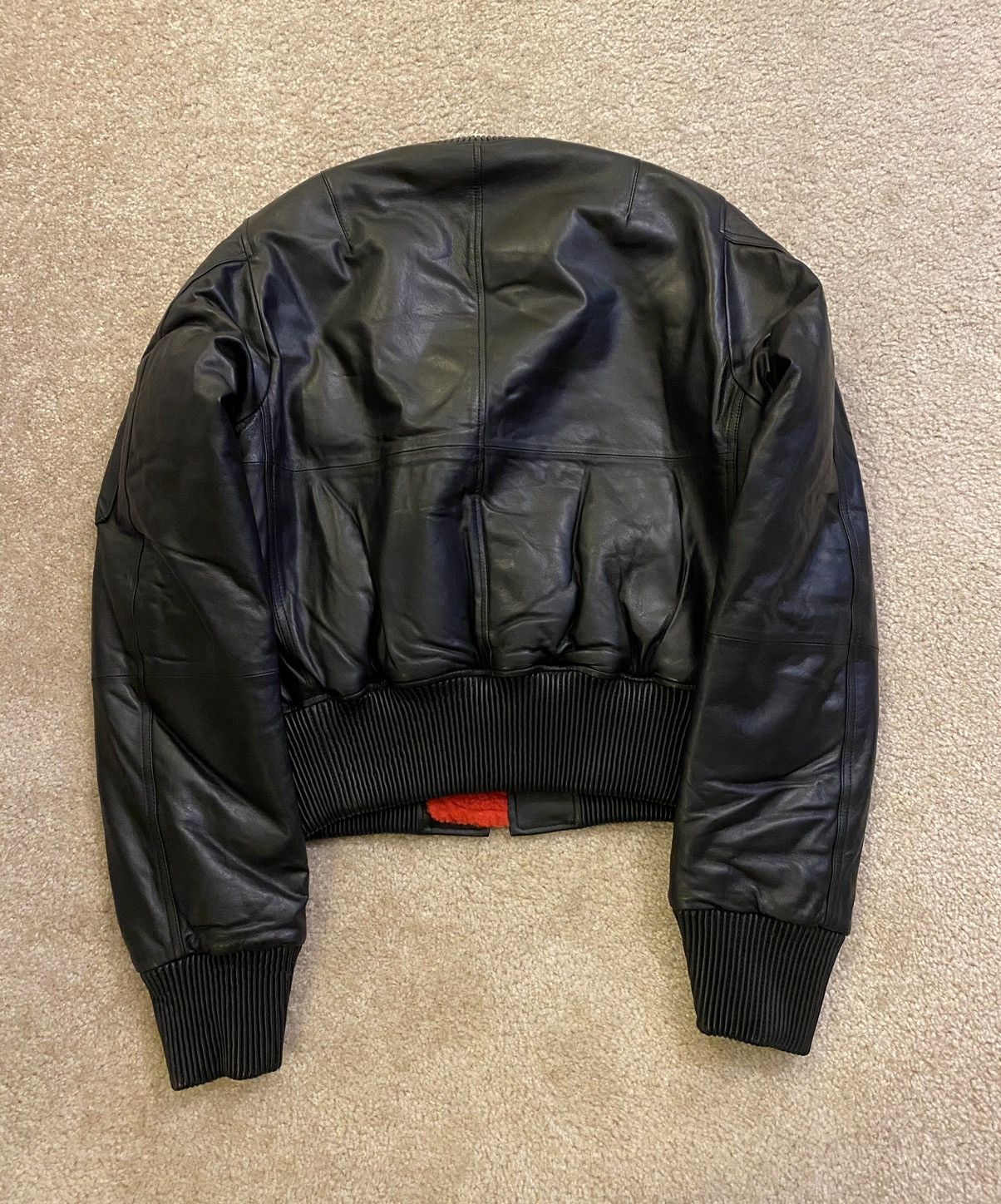 Vlone Vlone Sheep Skin Bomber Jacket Size Medium RARE Size US M / EU 48-50 / 2 - 9 Thumbnail