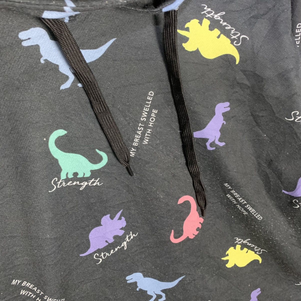 Japanese Brand Hoodie sweatshirt full print dinosaur Size US M / EU 48-50 / 2 - 3 Thumbnail