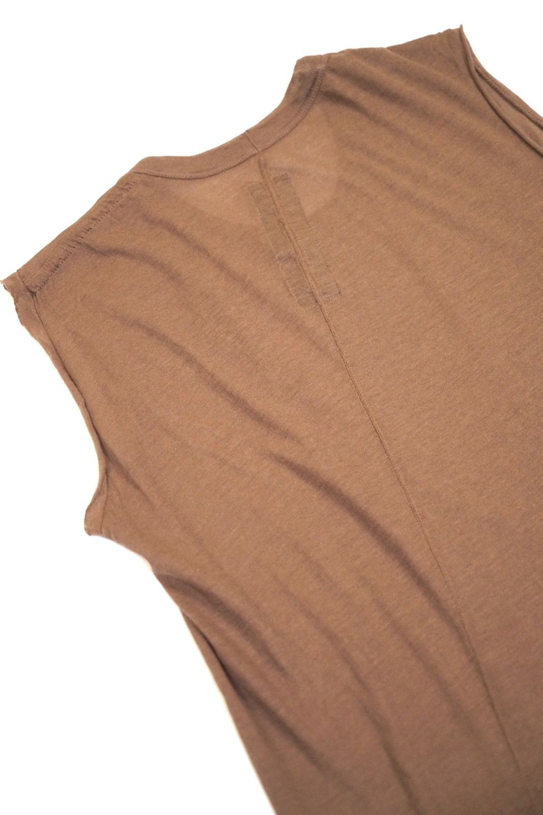 Rick Owens Rick Owens Mainline Bias Cut Anthem SS11 Sleeveless Tee Size US XS / EU 42 / 0 - 5 Thumbnail