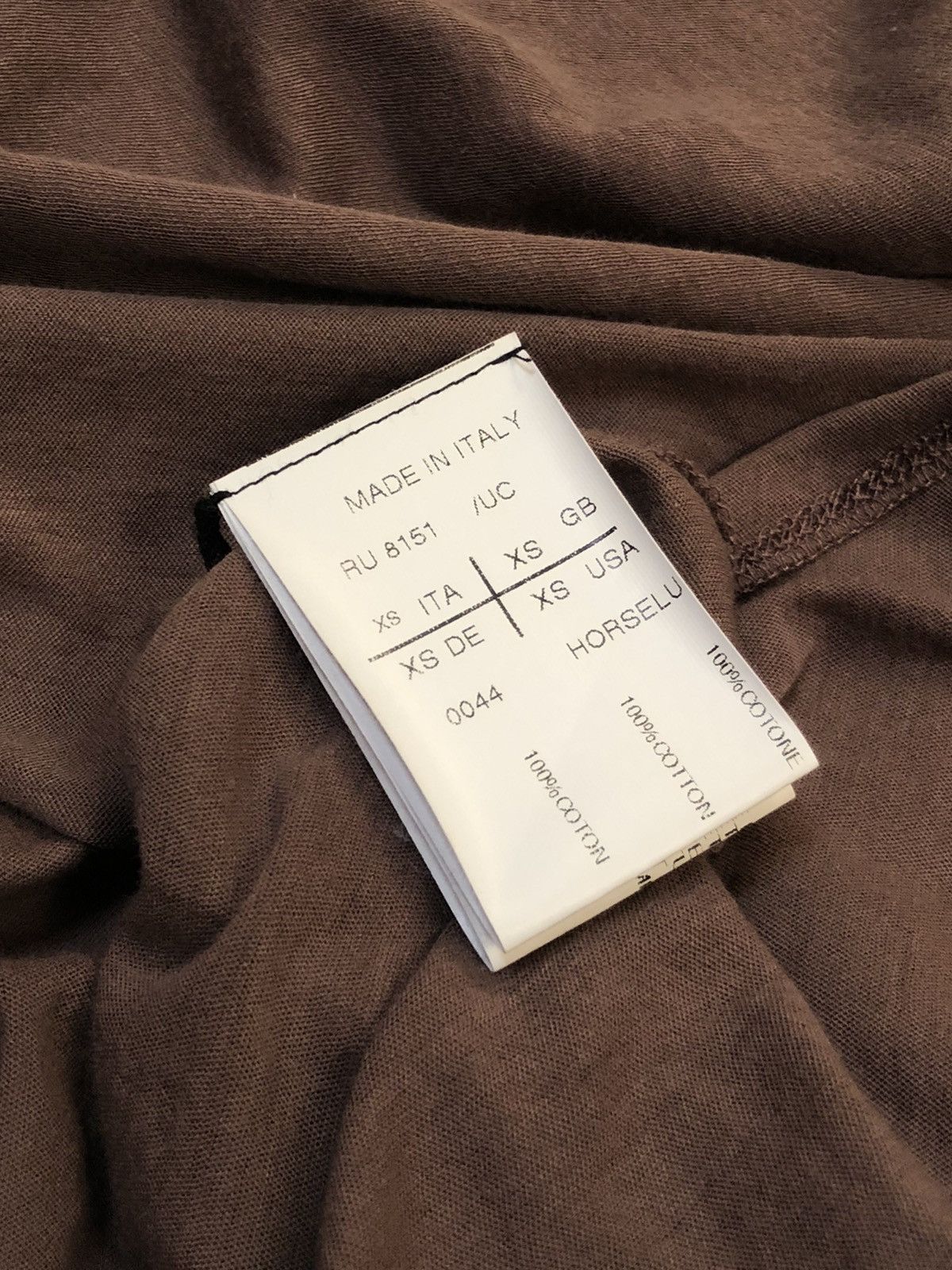 Rick Owens Rick Owens Mainline Bias Cut Anthem SS11 Sleeveless Tee Size US XS / EU 42 / 0 - 8 Thumbnail