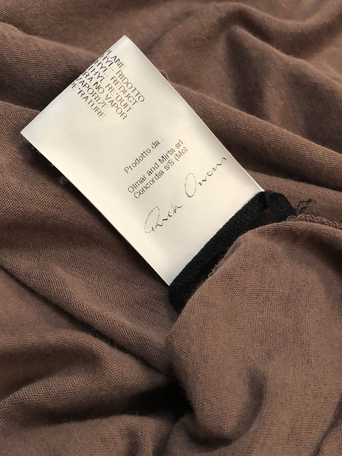 Rick Owens Rick Owens Mainline Bias Cut Anthem SS11 Sleeveless Tee Size US XS / EU 42 / 0 - 7 Thumbnail