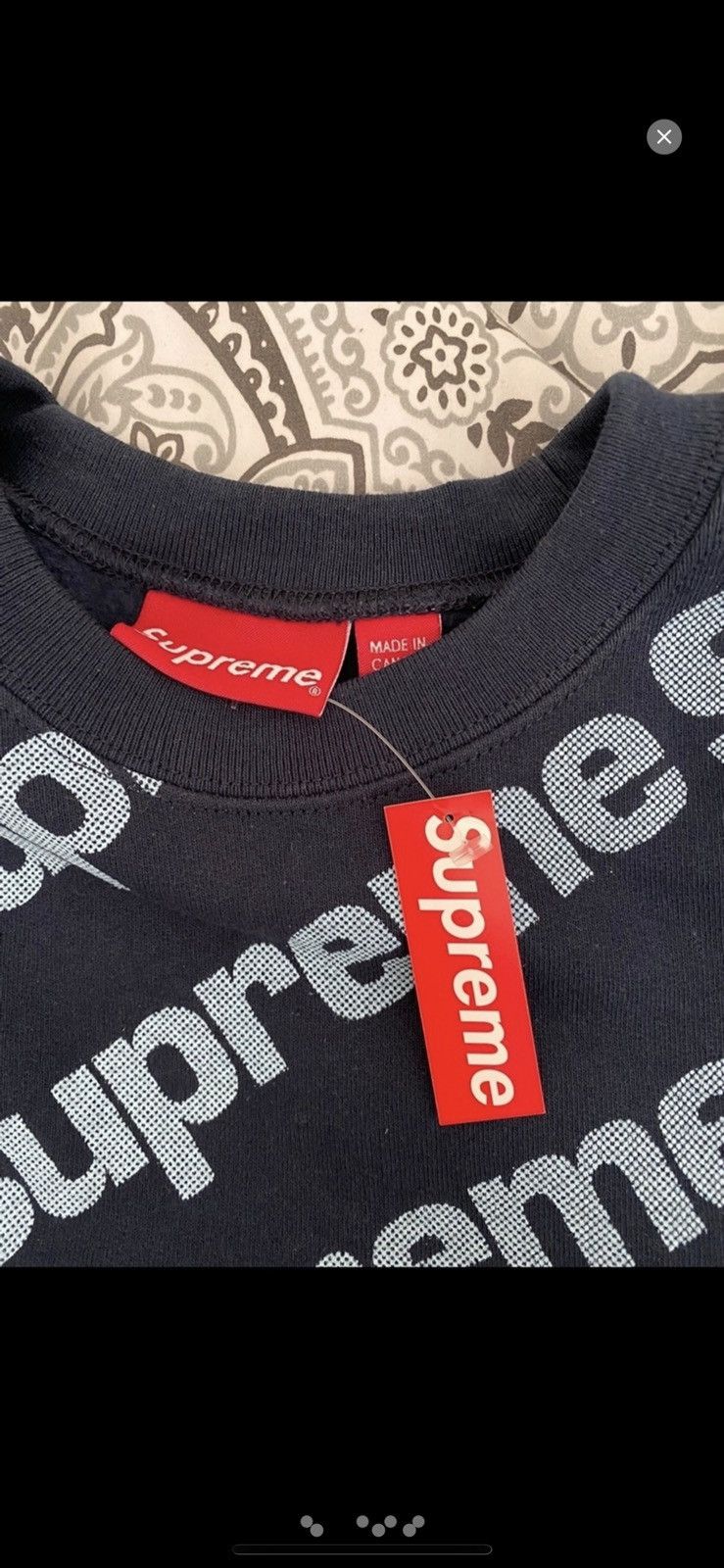 Supreme Supreme SS20 Radial Crewneck Size US L / EU 52-54 / 3 - 2 Thumbnail