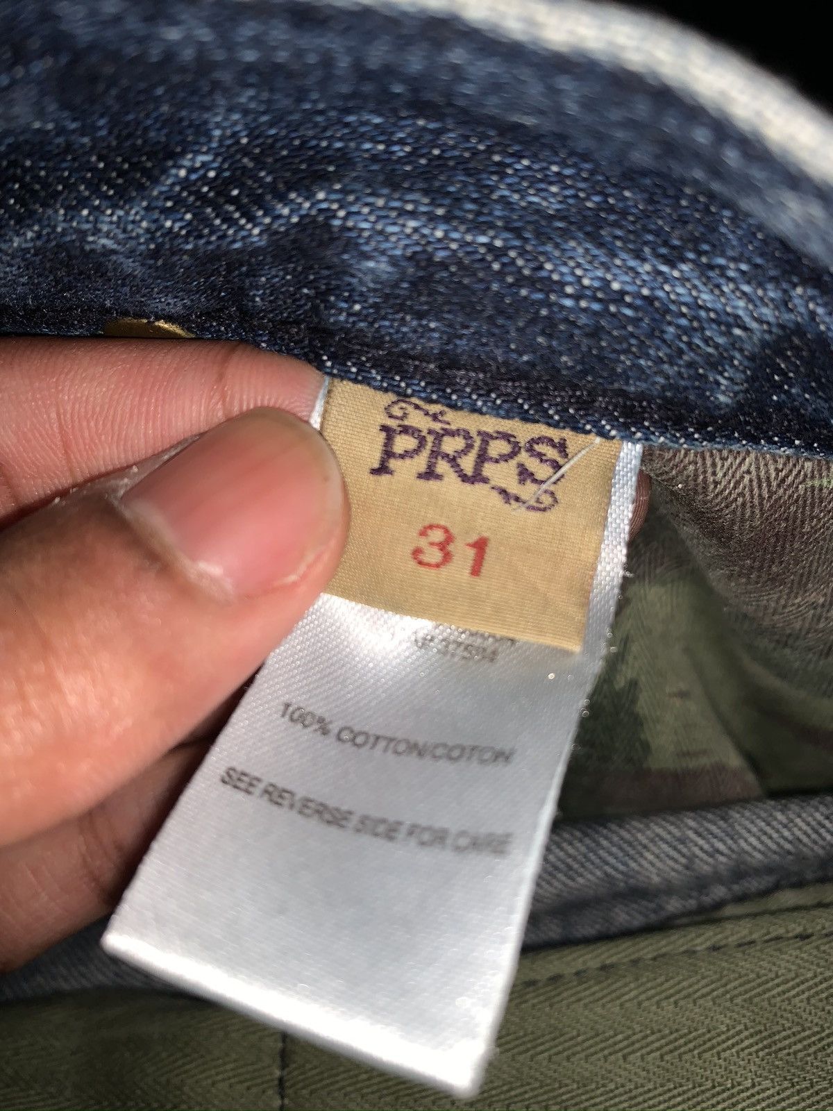 Prps × Vintage Prps denim patchwork jeans Size US 31 - 3 Thumbnail