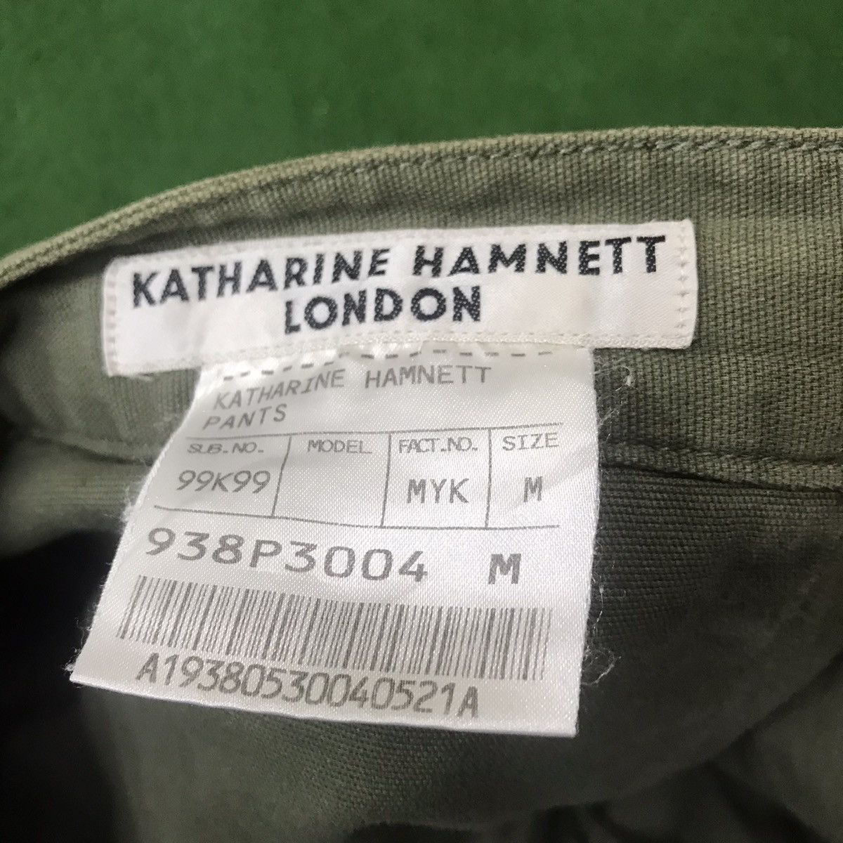 Katharine Hamnett London Katharine Hamnett Military Stacked Pants Size US 32 / EU 48 - 14 Thumbnail