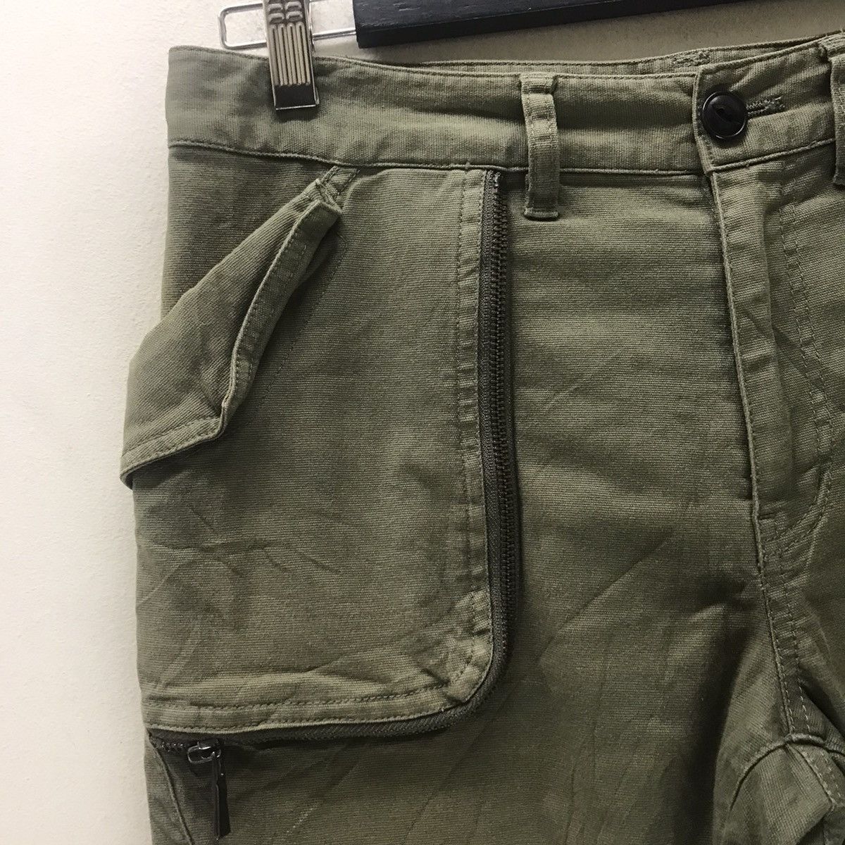 Katharine Hamnett London Katharine Hamnett Military Stacked Pants Size US 32 / EU 48 - 4 Thumbnail