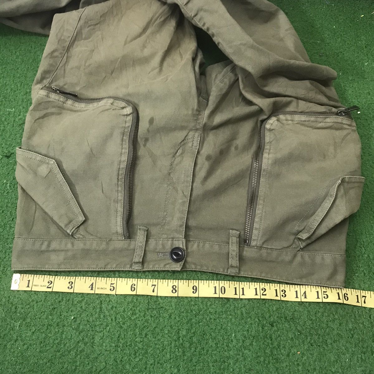Katharine Hamnett London Katharine Hamnett Military Stacked Pants Size US 32 / EU 48 - 16 Thumbnail