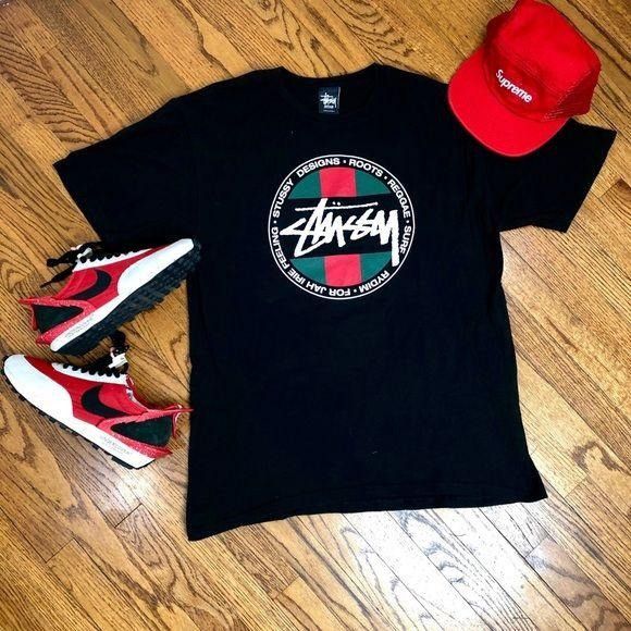 Stussy FEELIN' IRIE ラスタ 黒 Tシャツ Stussy Feelin Irie T Shirt | Grailed