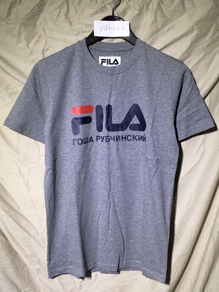 Fila × Gosha Rubchinskiy SS17 RUNWAY FILA TEE Size US S / EU 44-46 / 1 - 1 Thumbnail