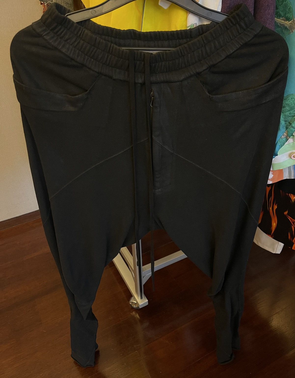 Julius Prism waxed cotton post apocalyptic post covid pants Size US 30 / EU 46 - 1 Thumbnail