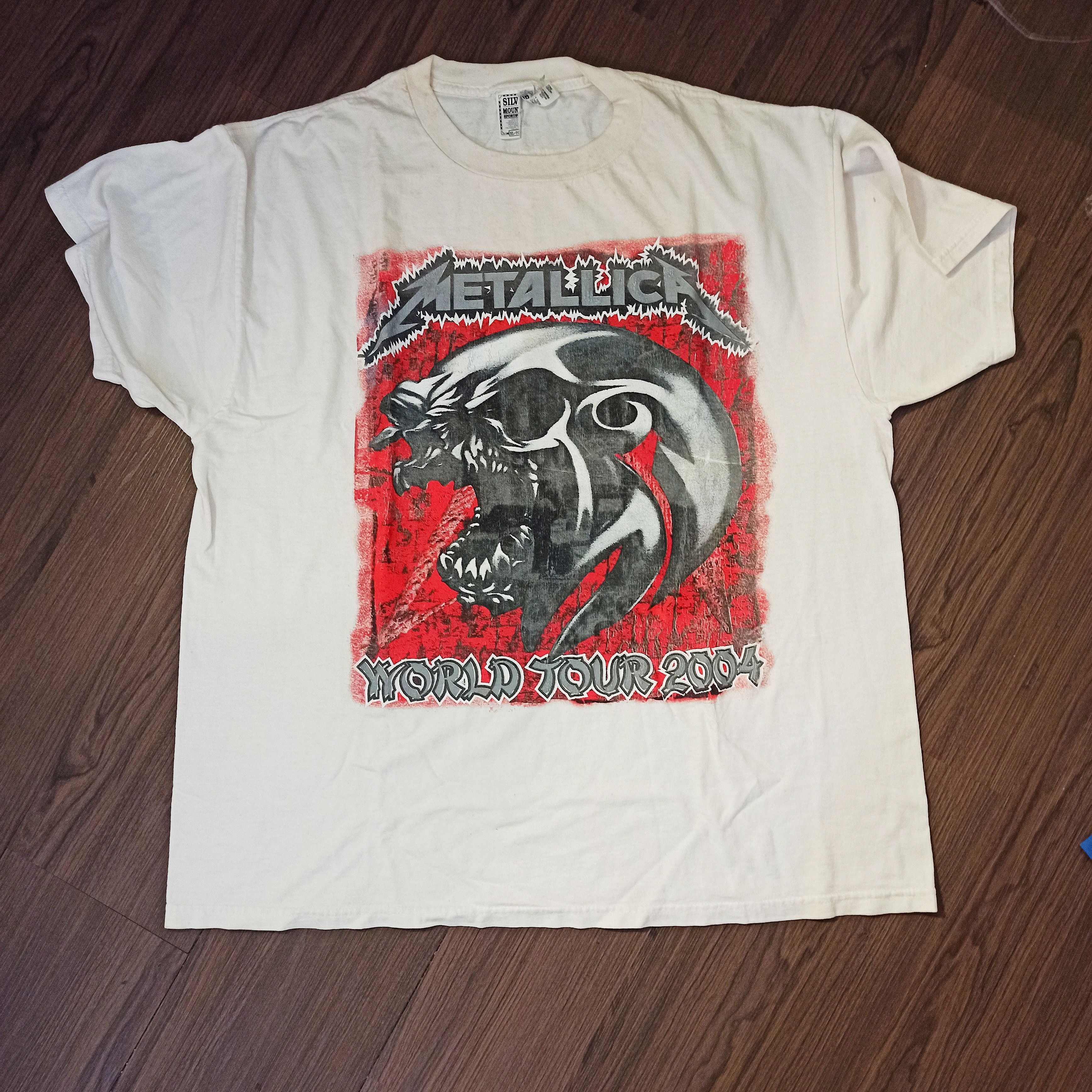 Band Tees × Vintage metallica 2004 world tour t shirt | Grailed