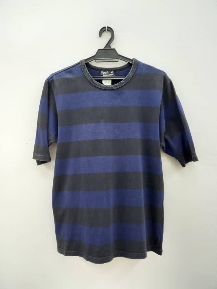 agnes b. Agnes B. Stripe Tee Size US M / EU 48-50 / 2 - 1 Thumbnail