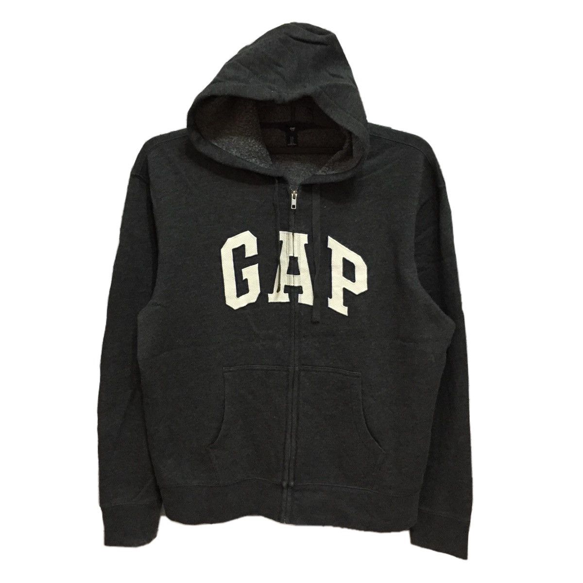 Gap Vintage Gap hoodie spellout embroidered big logo Size US L / EU 52-54 / 3 - 1 Thumbnail