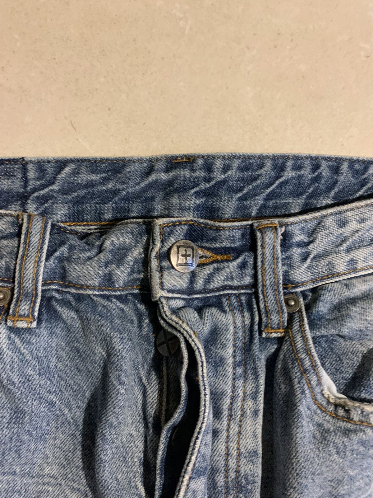 Ksubi Ksubi Wolf Gang Mortal Cropped Jeans Size US 31 - 5 Thumbnail
