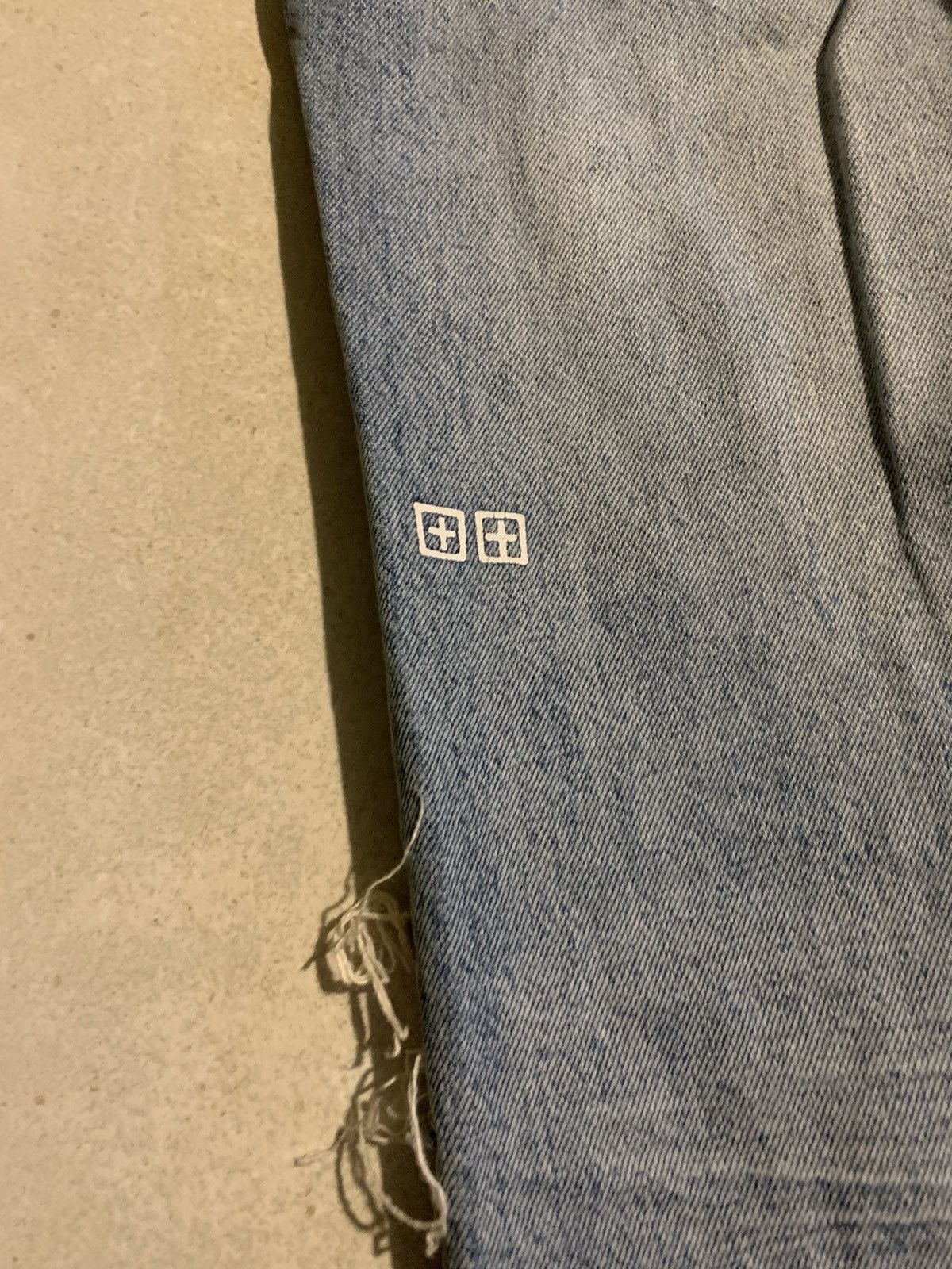 Ksubi Ksubi Wolf Gang Mortal Cropped Jeans Size US 31 - 3 Thumbnail