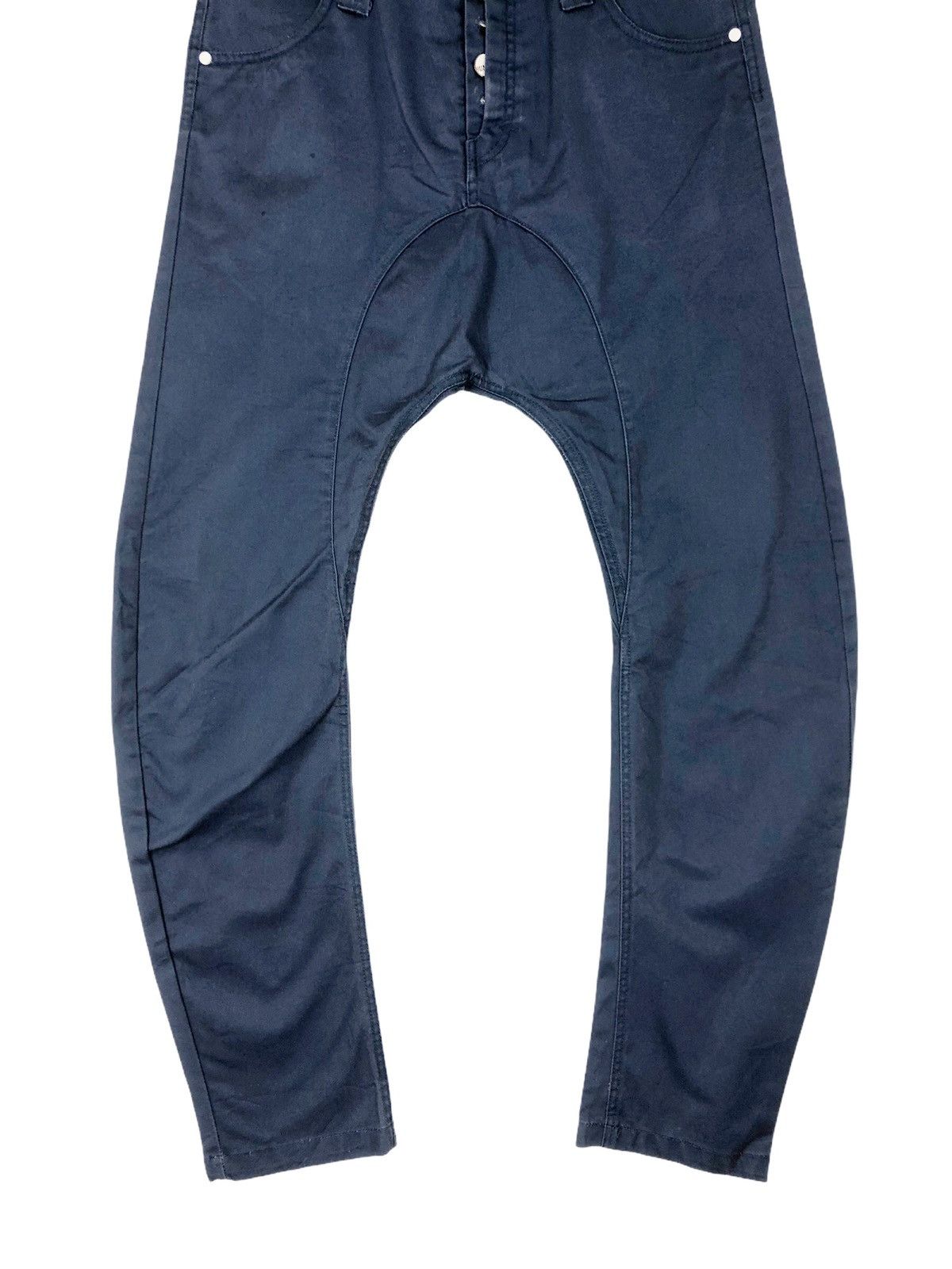 Japanese Brand Humor Drop Crotch Pants Size US 32 / EU 48 - 4 Thumbnail
