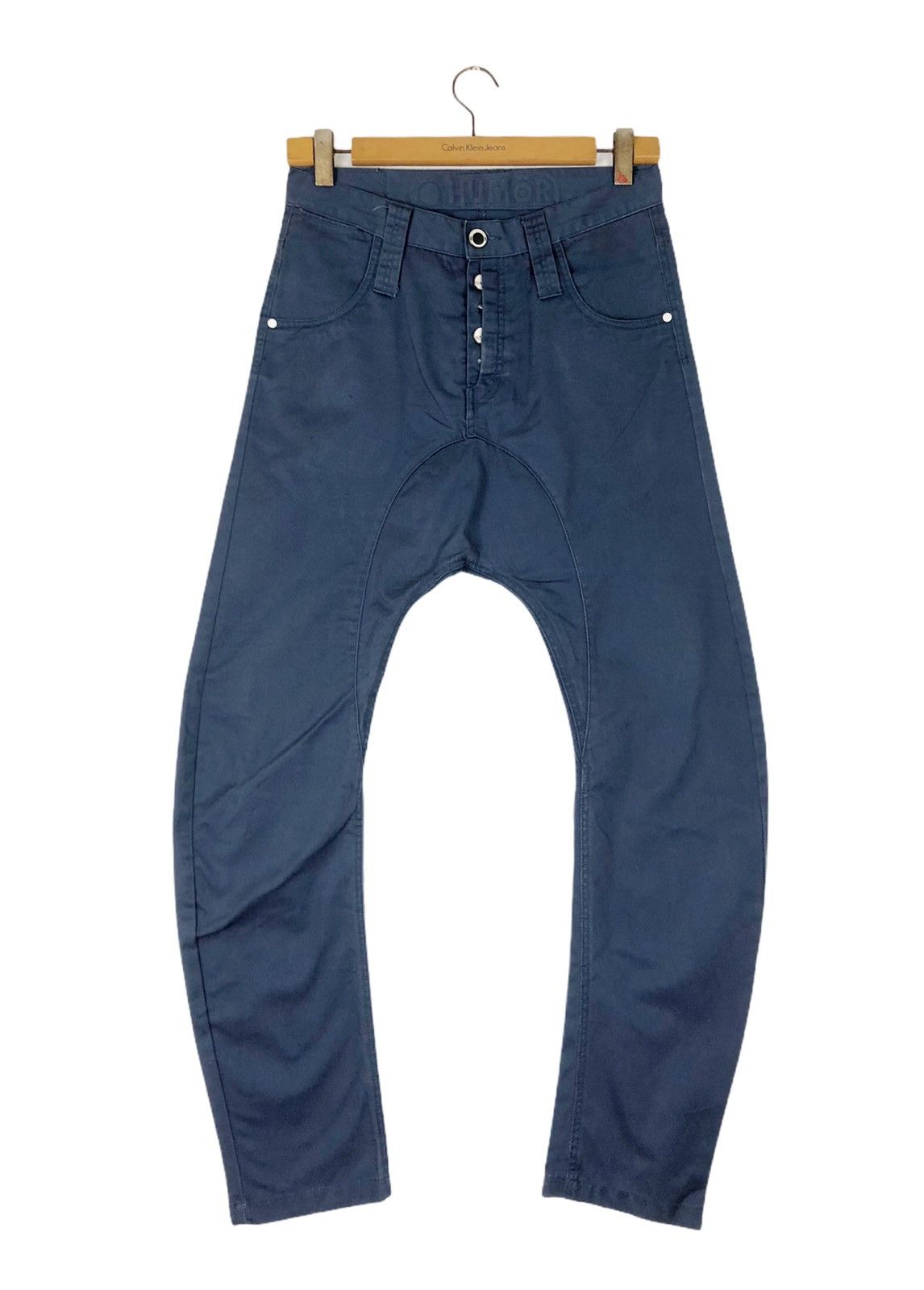 Japanese Brand Humor Drop Crotch Pants Size US 32 / EU 48 - 1 Thumbnail