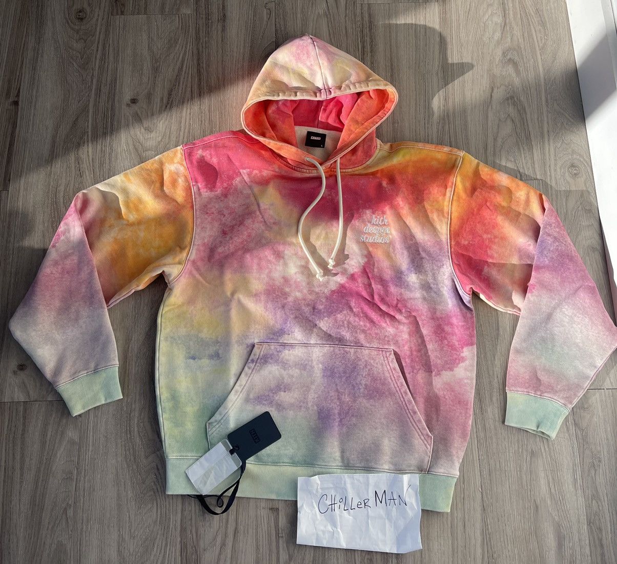 Kith Kith design studios tie dye Williams III Hoodie | Grailed