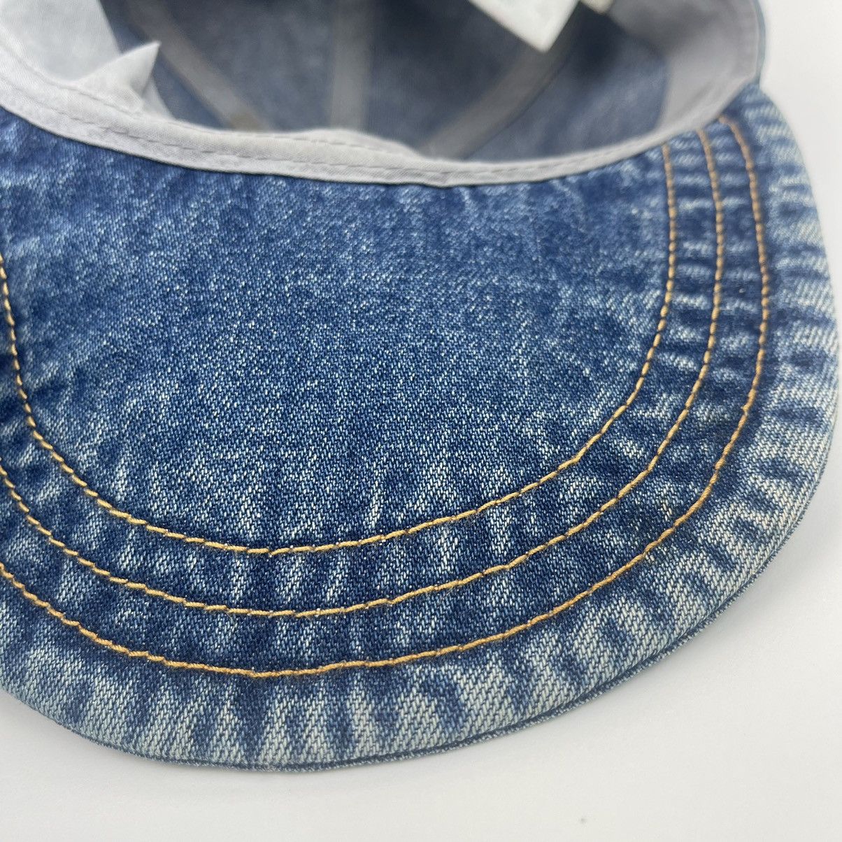 Japanese Brand Vintage denim hat with copper Adjustable Size ONE SIZE - 11 Thumbnail