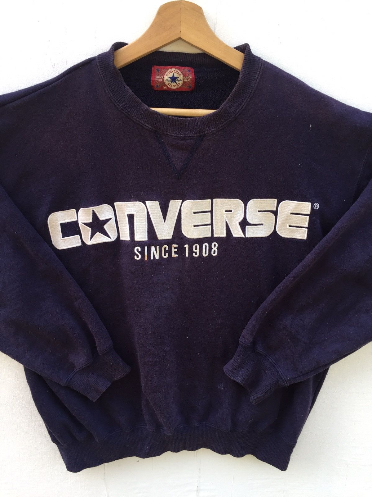 Converse Vintage Converse Since 1908 Big Embroidery Spell Out Size US M / EU 48-50 / 2 - 2 Thumbnail