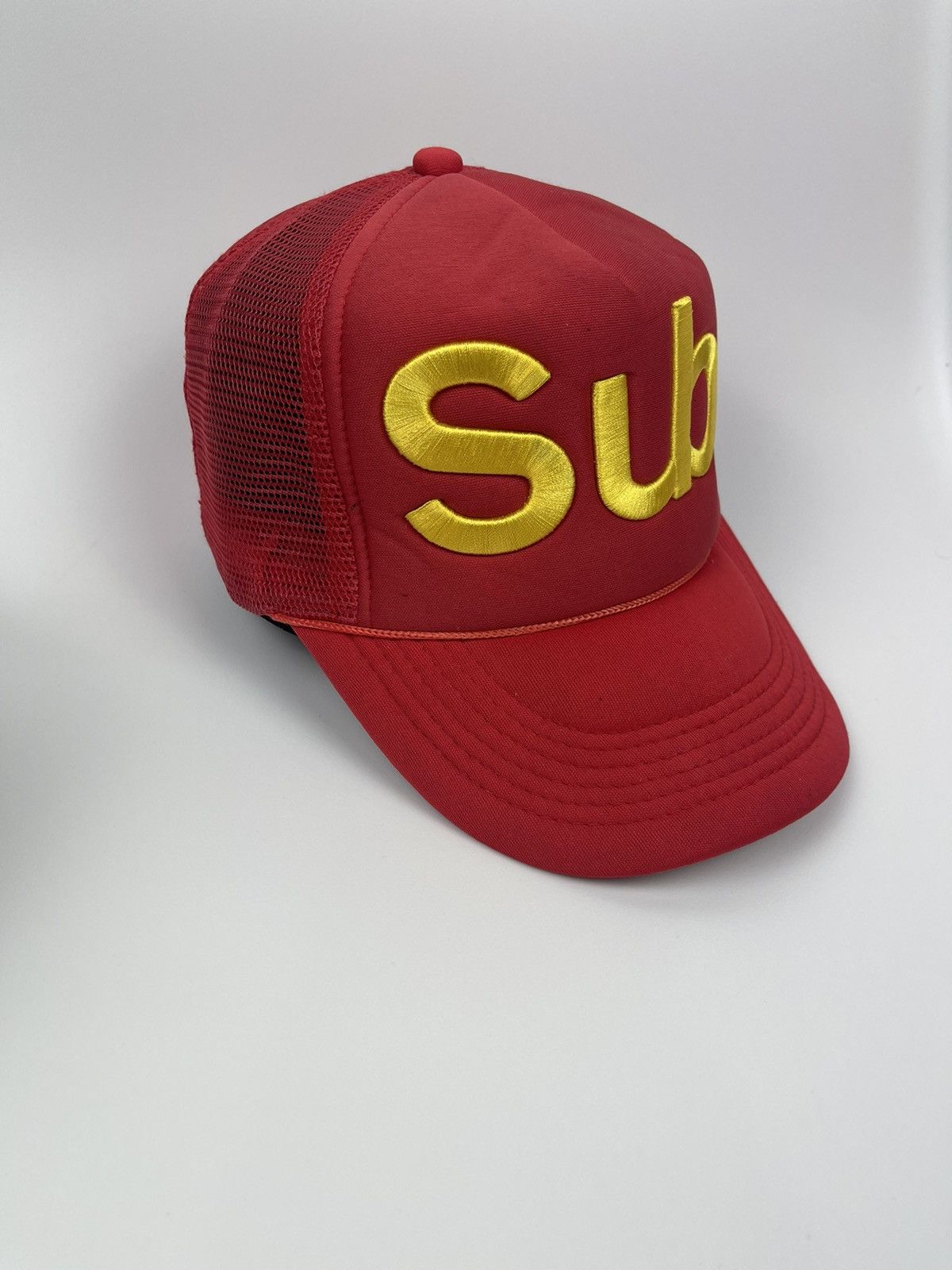 Japanese Brand Subcrew trucker hat Size ONE SIZE - 3 Thumbnail