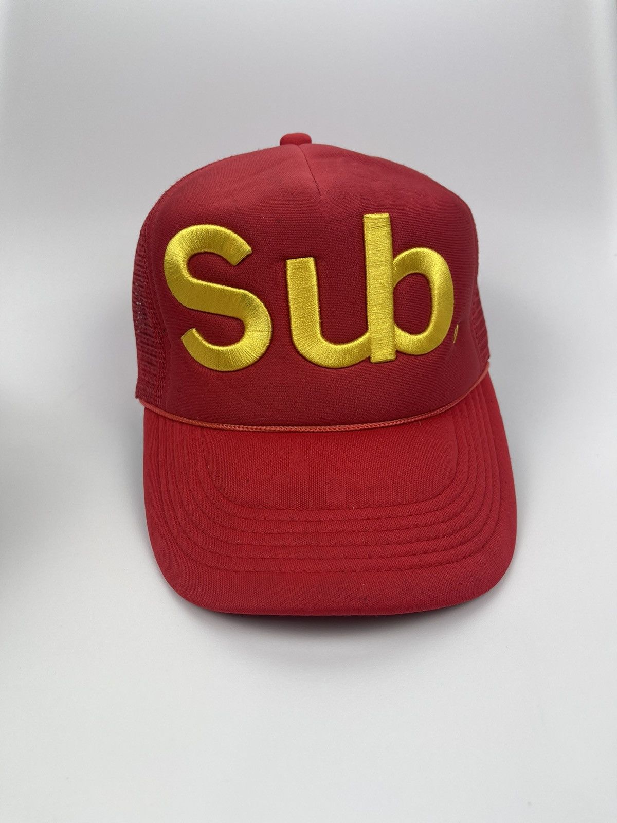 Japanese Brand Subcrew trucker hat Size ONE SIZE - 2 Thumbnail