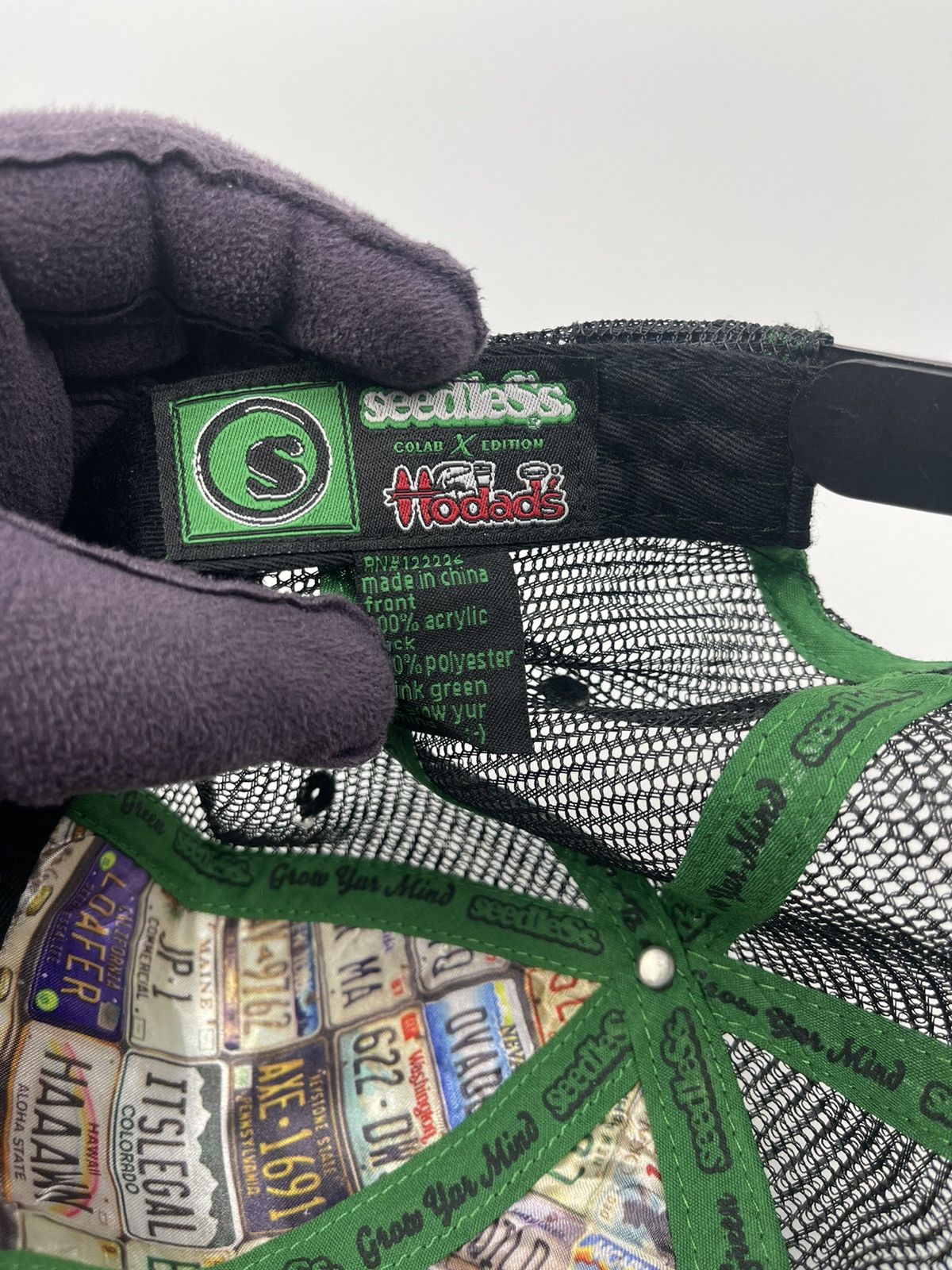 If Six Was Nine hodads' colab seedless edition truckerhat Size ONE SIZE - 14 Thumbnail