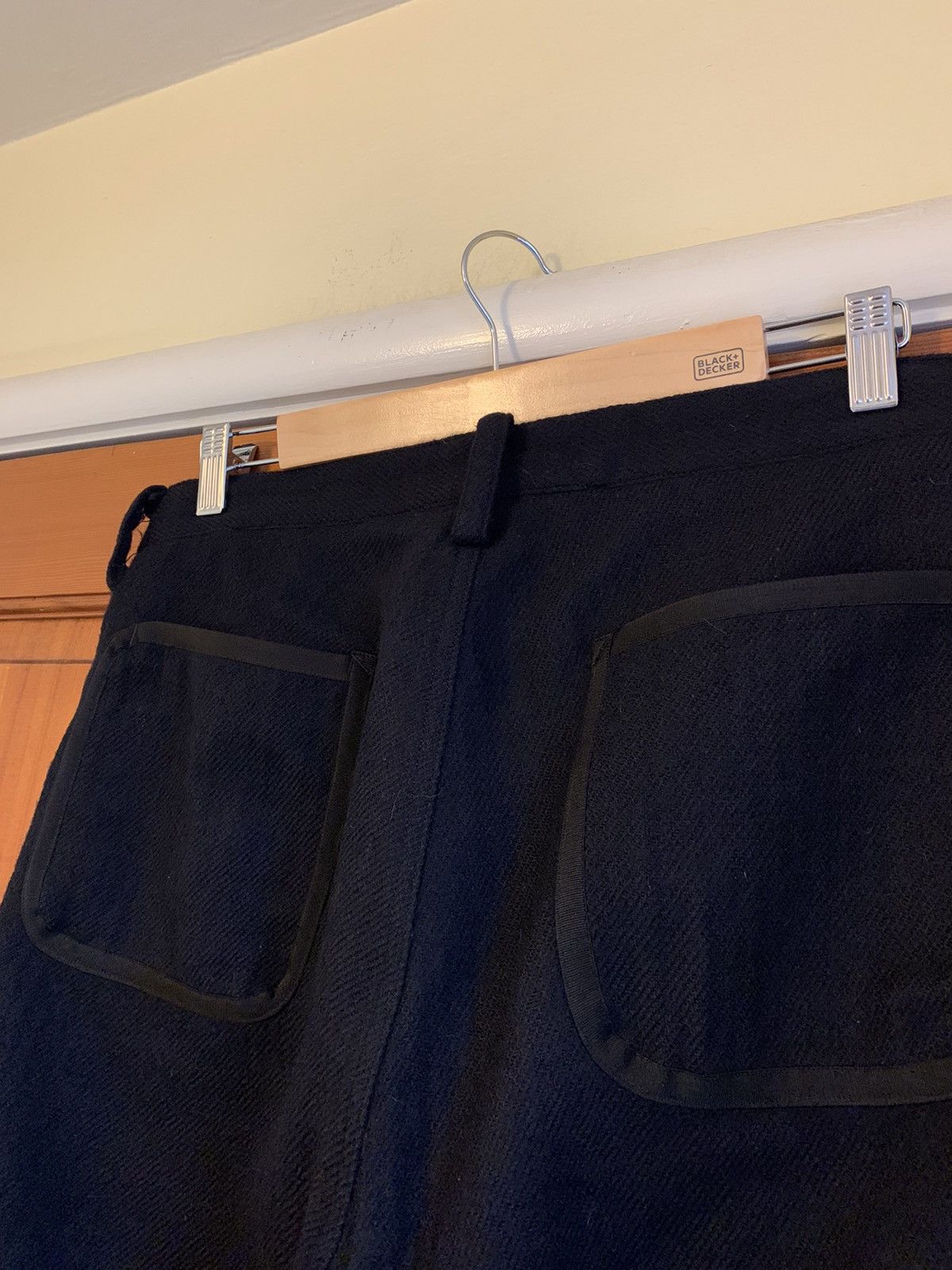 Sacai *RARE* Sacai Wool Japanese Made Stacked Trousers / Pants Size US 33 - 4 Thumbnail