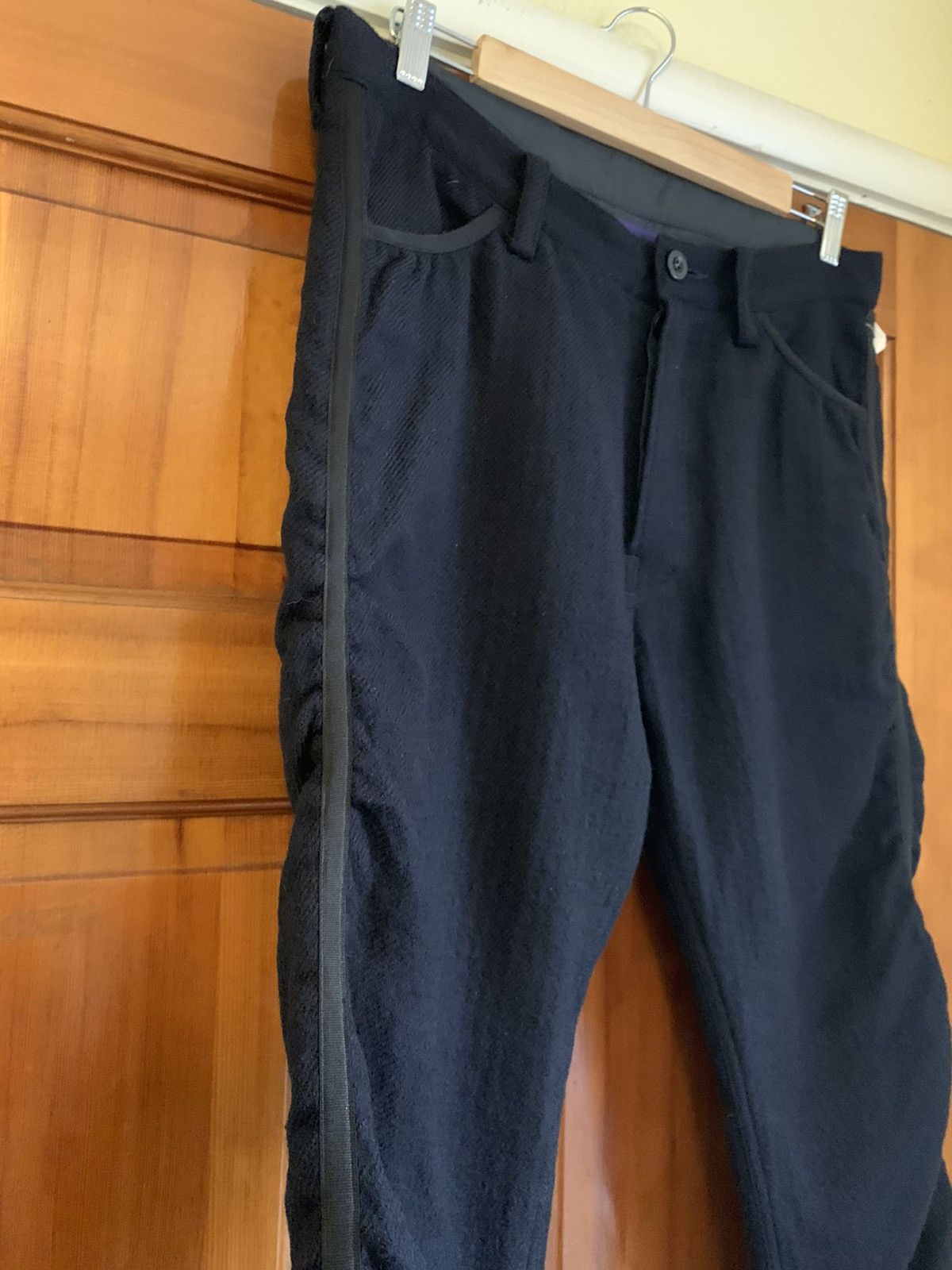 Sacai *RARE* Sacai Wool Japanese Made Stacked Trousers / Pants Size US 33 - 3 Thumbnail