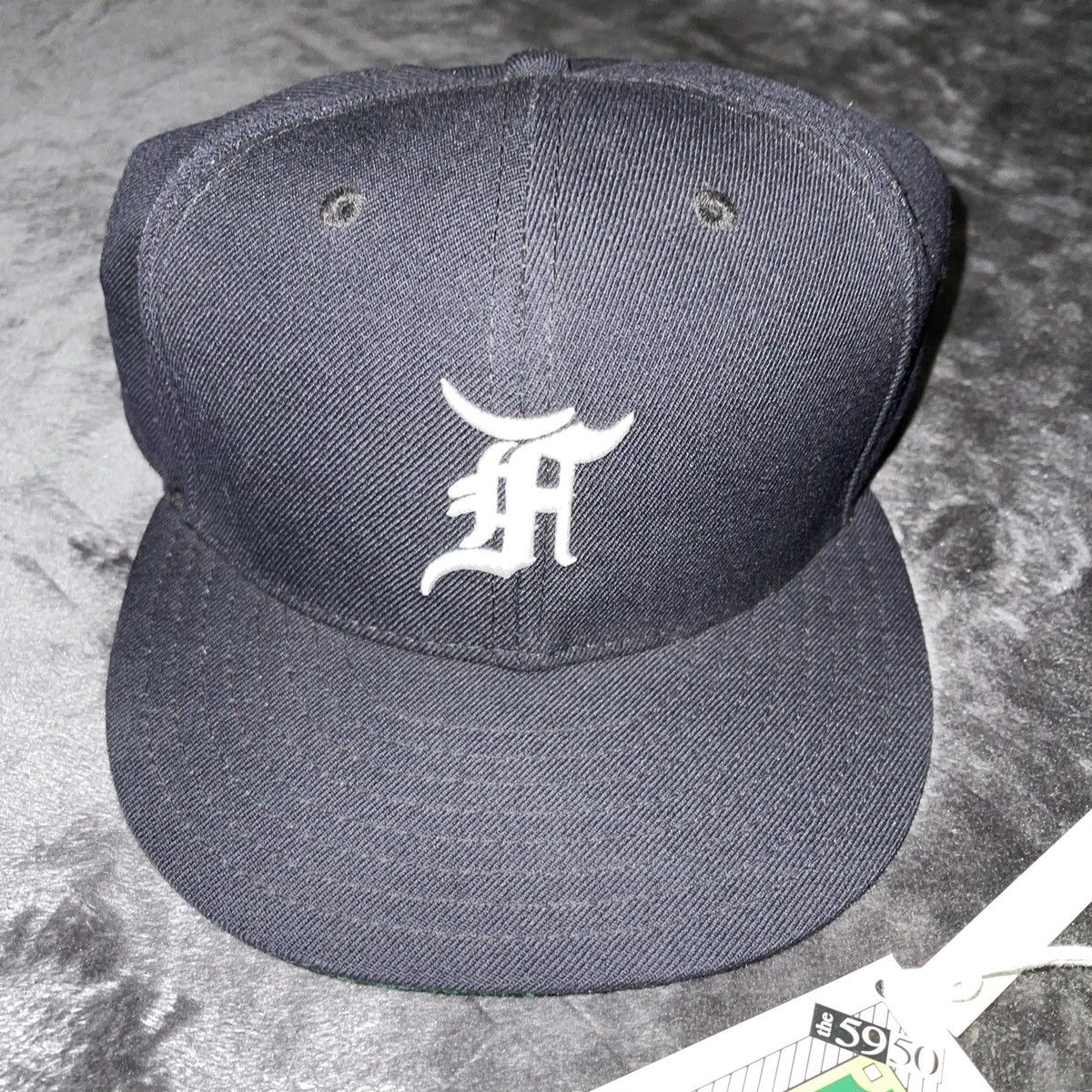 Fear of God × New Era Fear of God FOG New Era navy fitted 7 5/8 