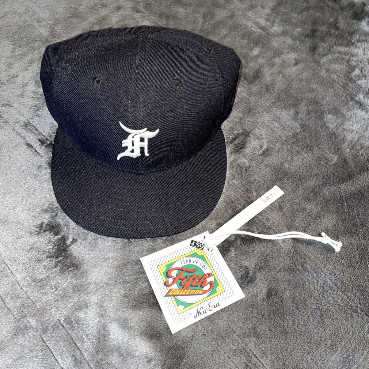 Fear of God × New Era Fear of God FOG New Era navy fitted 7 5/8 