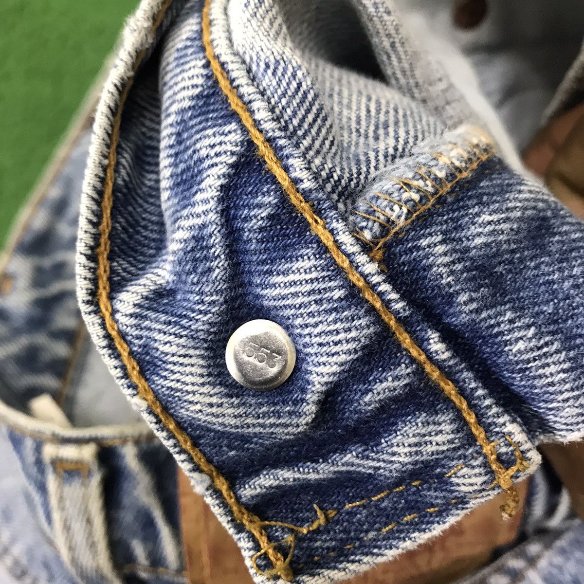 Levi's Vintage 90s Levis 555 Relaxed Fit Straight Leg Lightwash Size US 40 / EU 56 - 22 Thumbnail