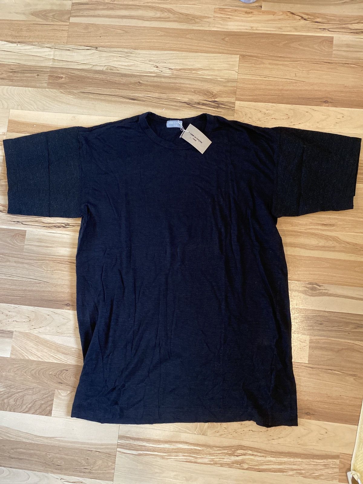 comme des garçons Homme Plus oversized black Tee