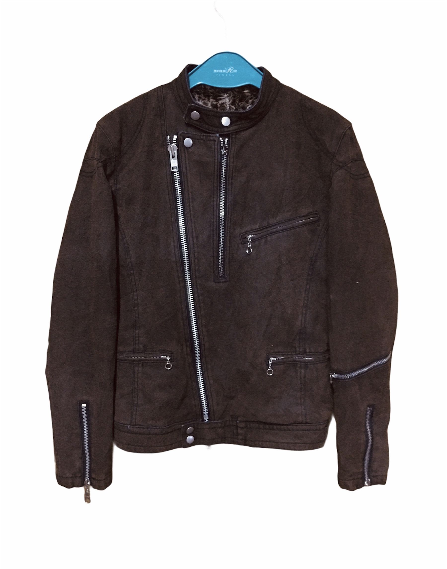 Vintage The Difference Double Collar Punk Jacket