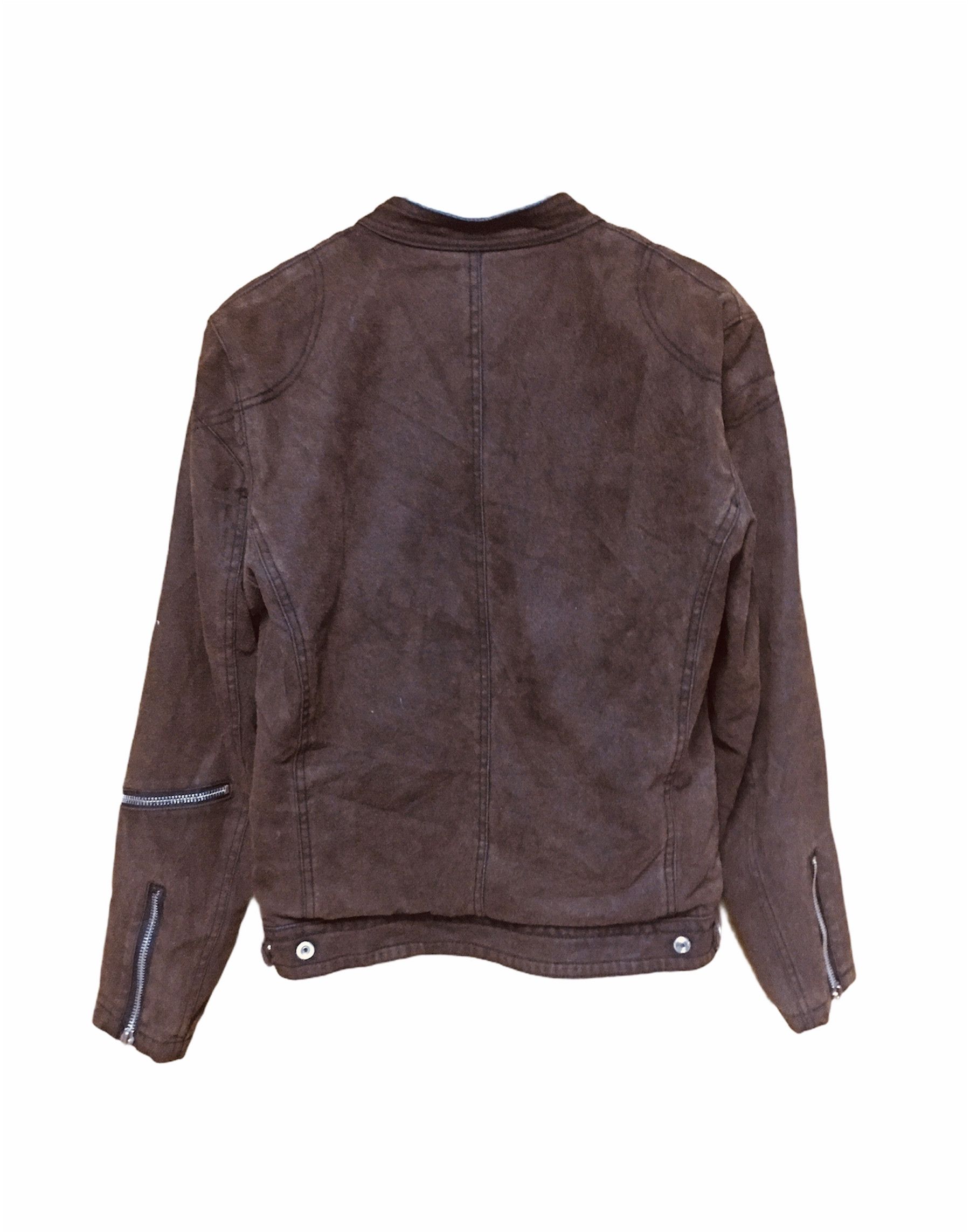 Japanese Brand × Vintage Vintage The Difference Double Collar Punk Jacket Size US L / EU 52-54 / 3 - 4 Thumbnail