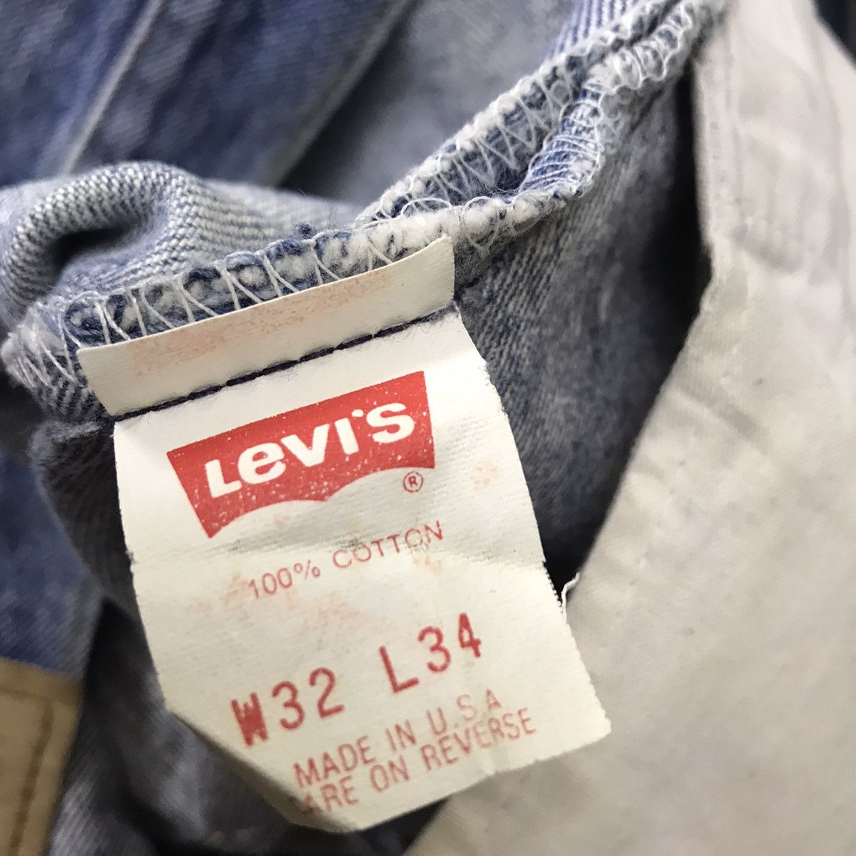 Levi's Vintage Levis 501xx Thrashed Jeans Size US 32 / EU 48 - 22 Thumbnail