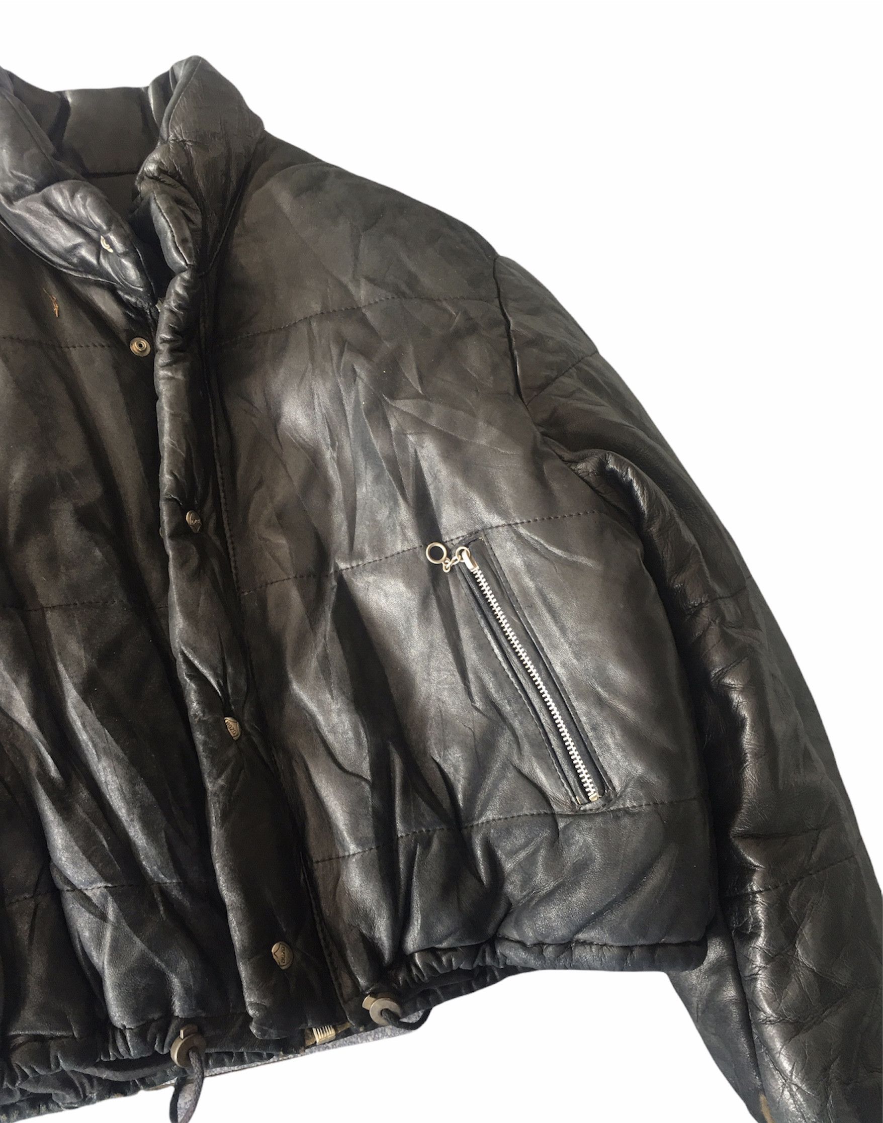 Vintage Vintage Bozo Leather Jacket Size US S / EU 44-46 / 1 - 15 Thumbnail