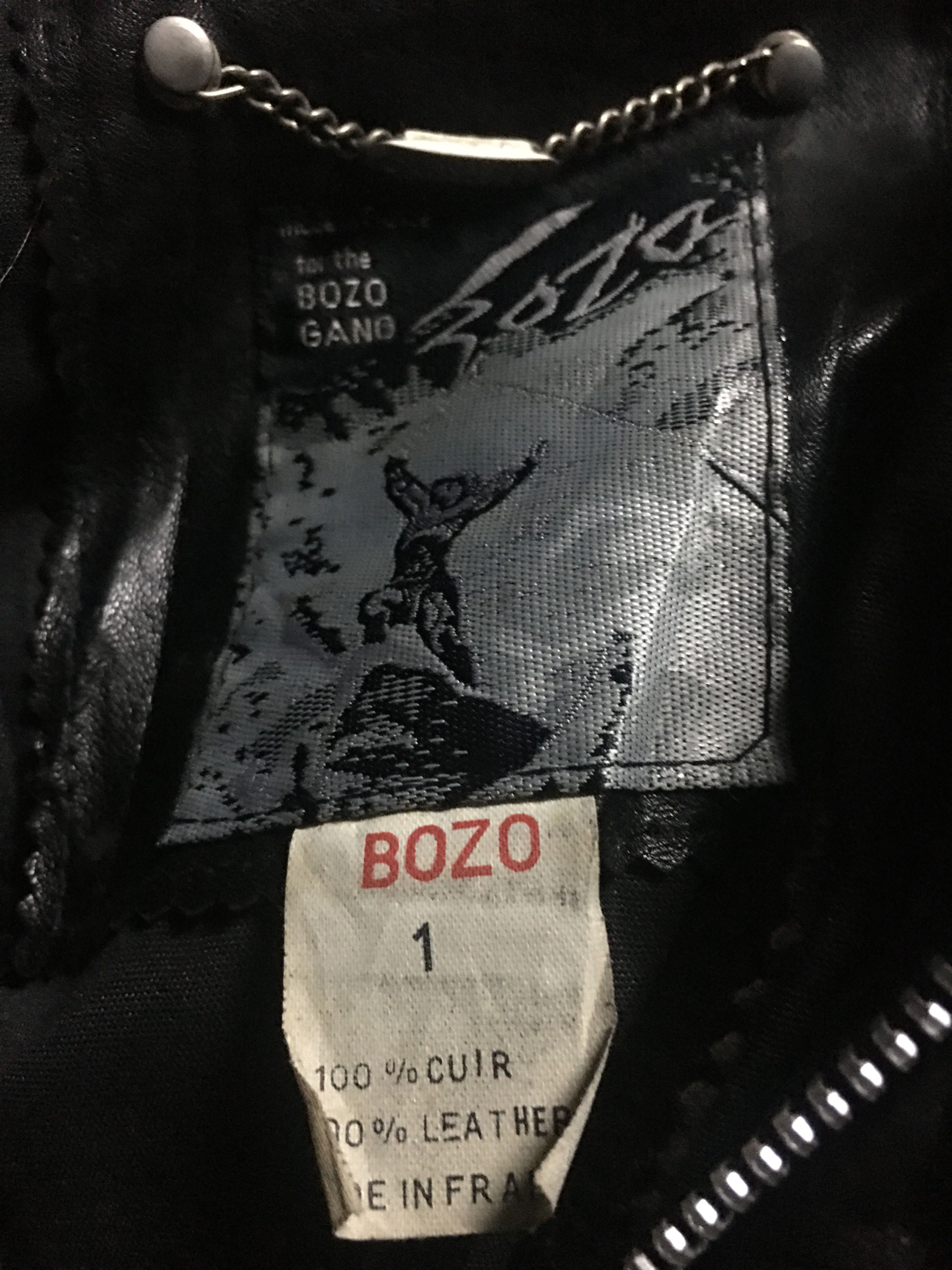 Vintage Vintage Bozo Leather Jacket Size US S / EU 44-46 / 1 - 8 Thumbnail