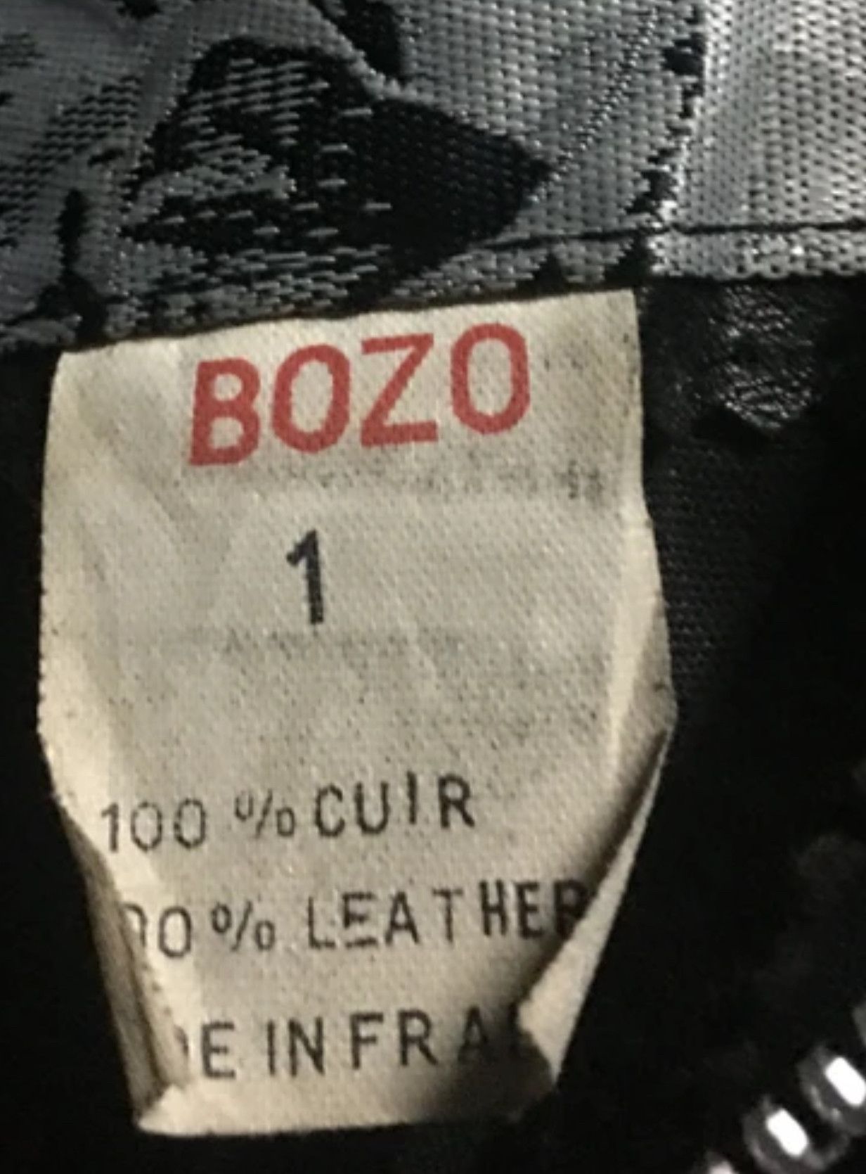 Vintage Vintage Bozo Leather Jacket Size US S / EU 44-46 / 1 - 9 Thumbnail