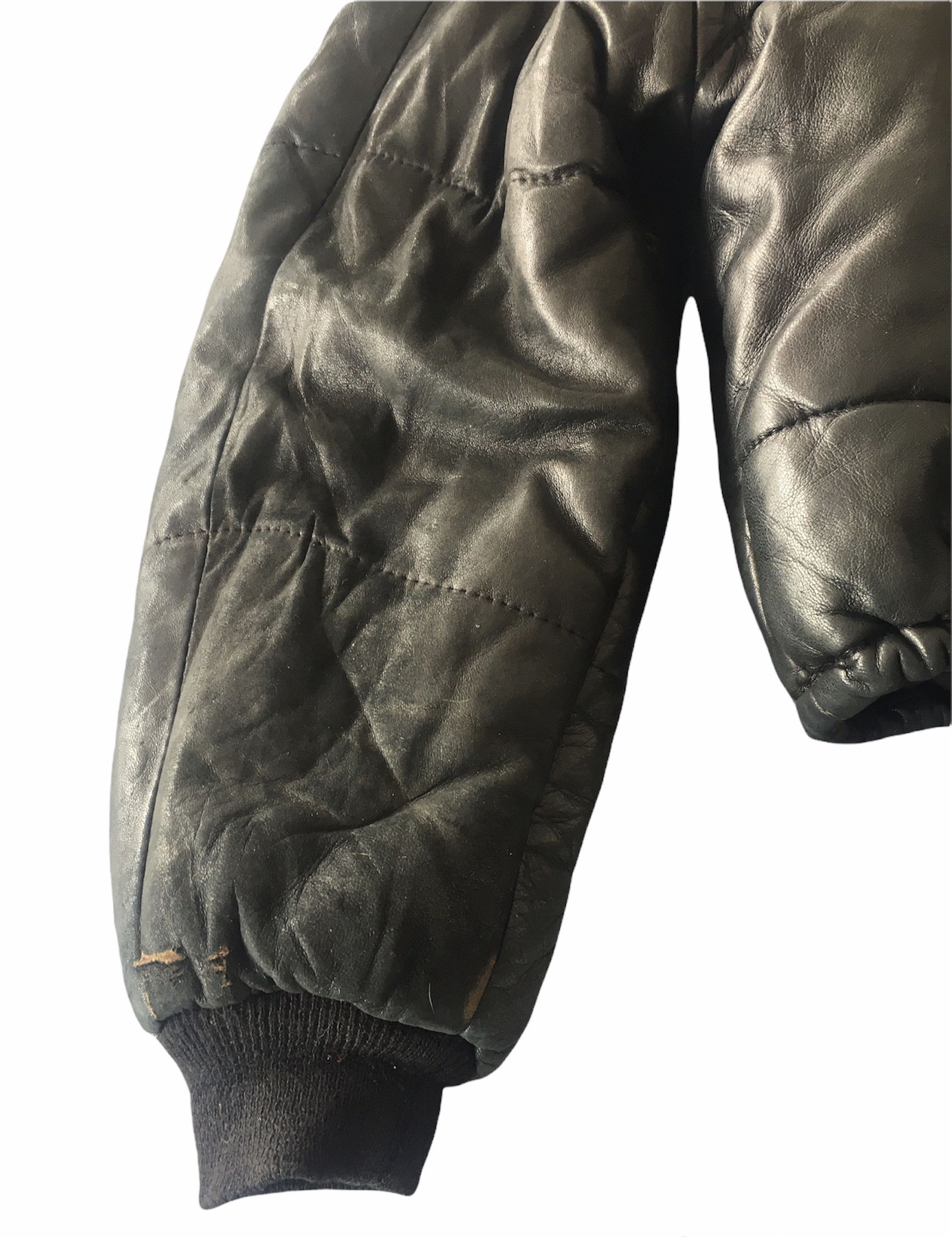 Vintage Vintage Bozo Leather Jacket Size US S / EU 44-46 / 1 - 13 Thumbnail