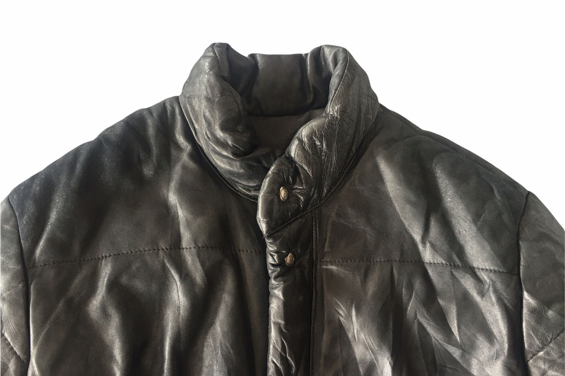 Vintage Vintage Bozo Leather Jacket Size US S / EU 44-46 / 1 - 10 Thumbnail