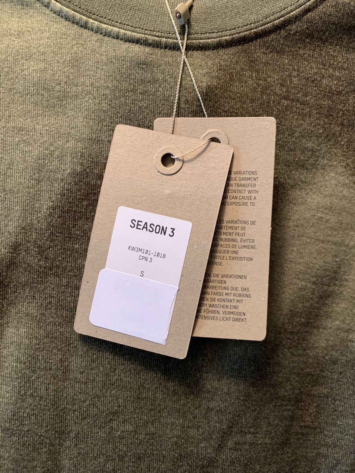Yeezy Yeezy Season 3 Oversized Camo Tee Size US S / EU 44-46 / 1 - 4 Thumbnail