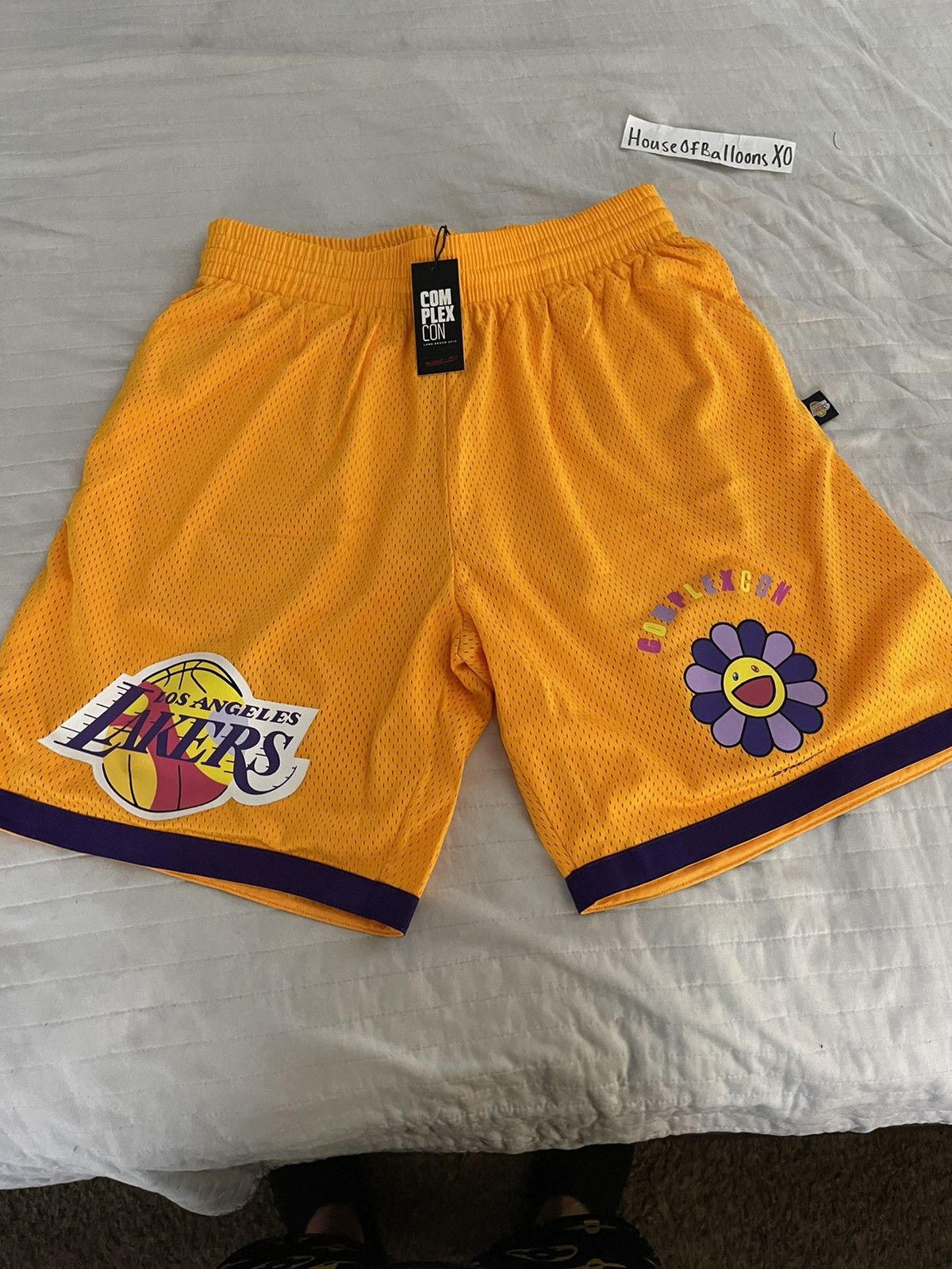 Lakers Murakami Shorts Lakers Complexcon Shorts The New Takashi 