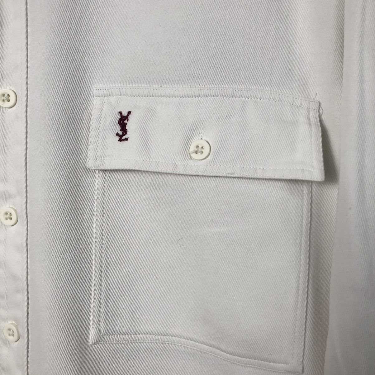 Yves Saint Laurent Vintage Shirt YSL Small logo