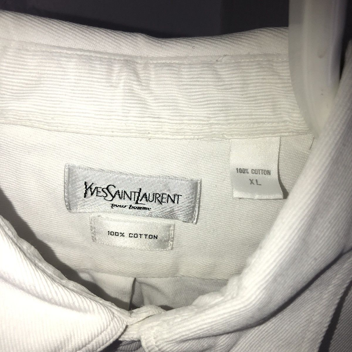 Yves Saint Laurent Vintage Shirt YSL Small logo