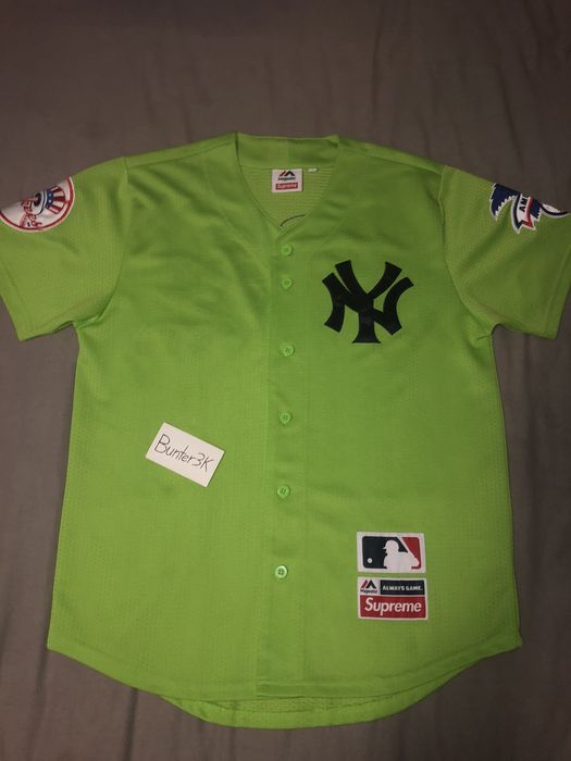 Supreme yankees outlet jersey