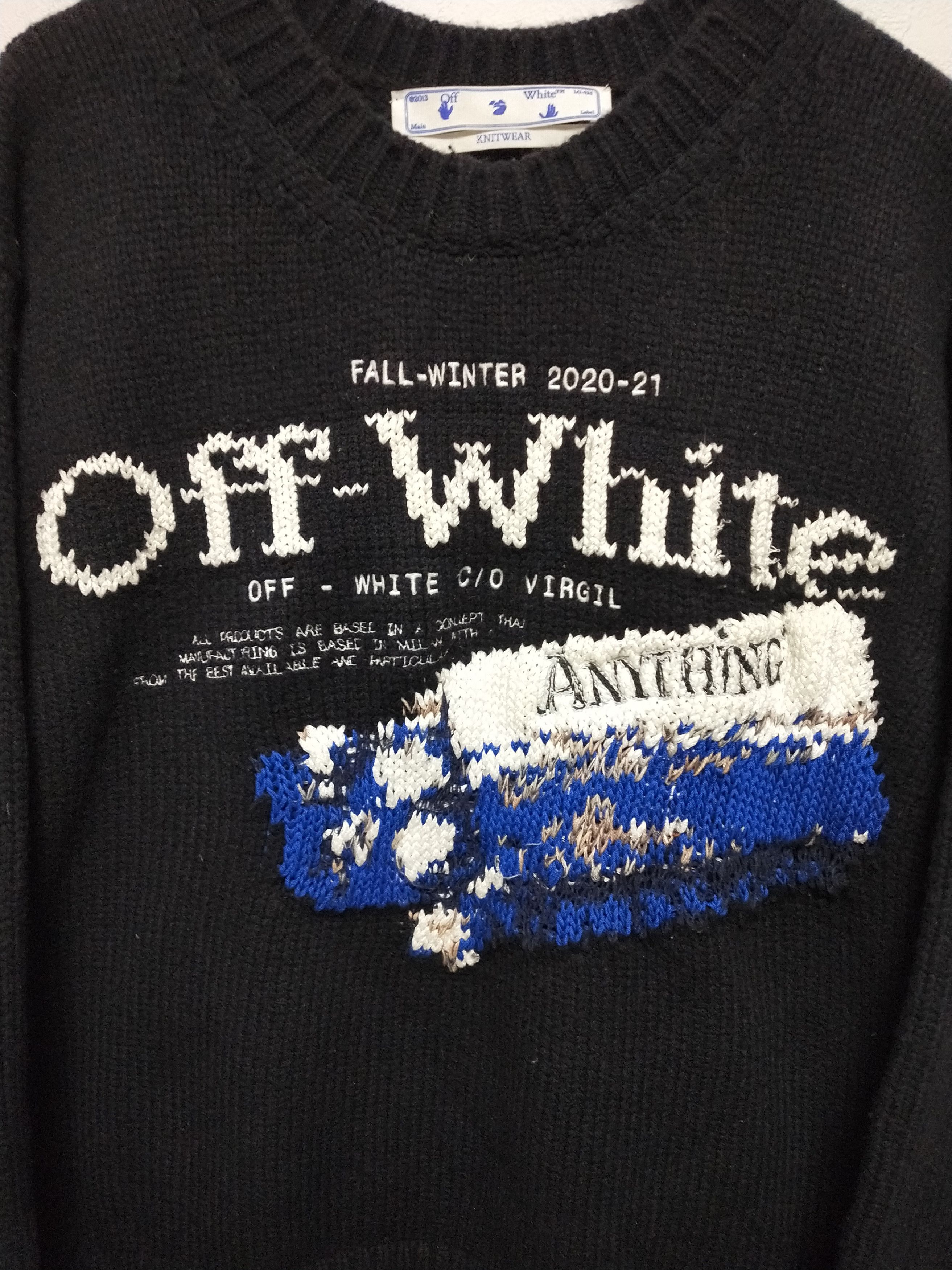 Off-White Pascal Medicine Knit Sweater | Grailed